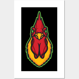 The Rooster Posters and Art